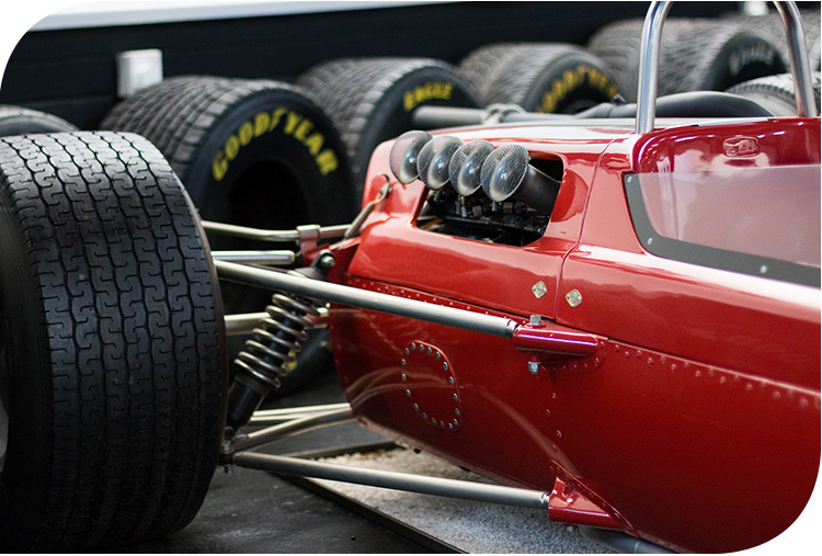 double wishbone race car rear suspension